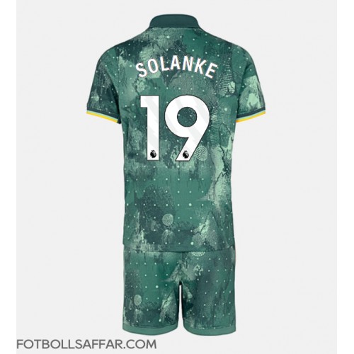 Tottenham Hotspur Dominic Solanke #19 Tredje Dräkt Barn 2024-25 Kortärmad (+ Korta byxor)